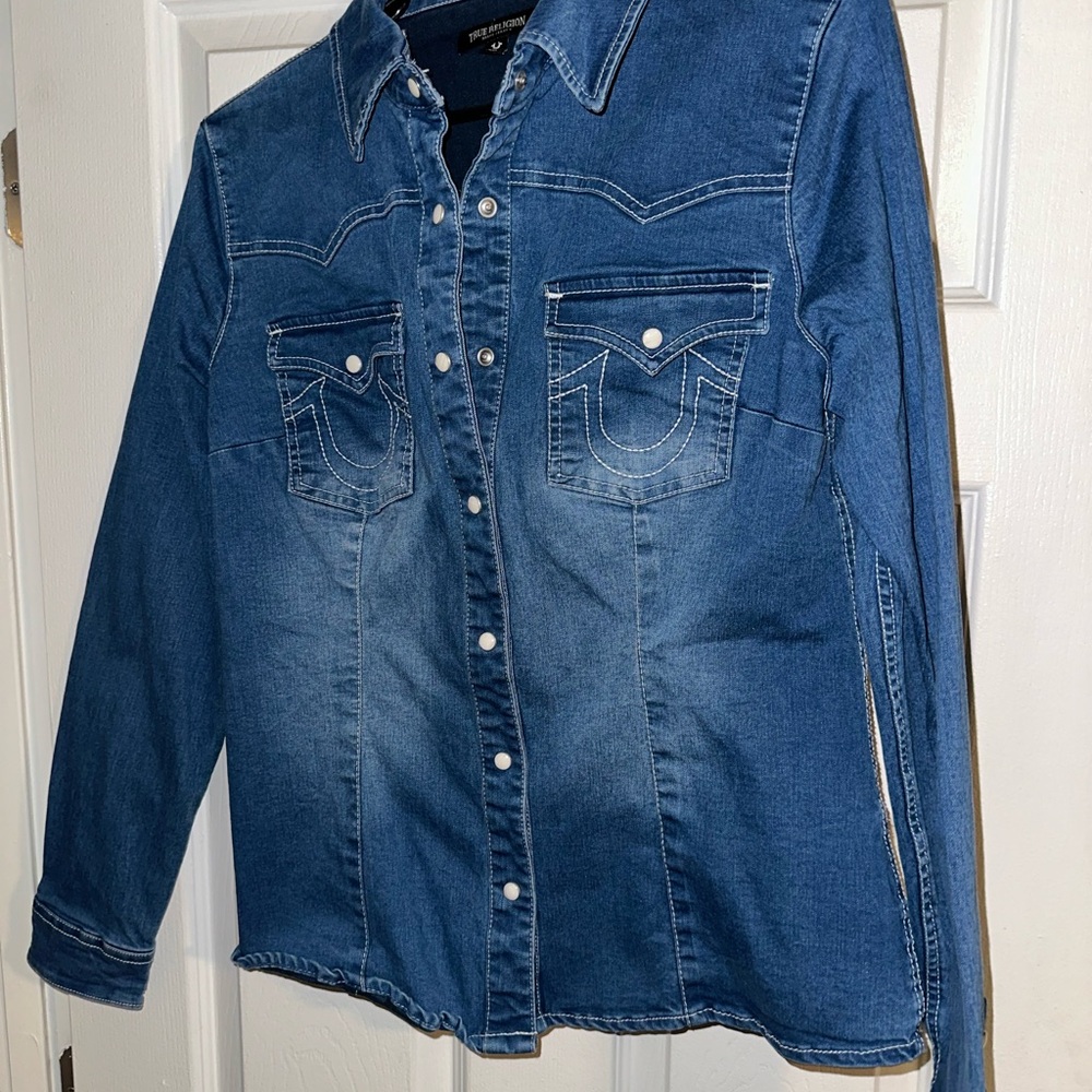 Women's True Religion Denim Shirt